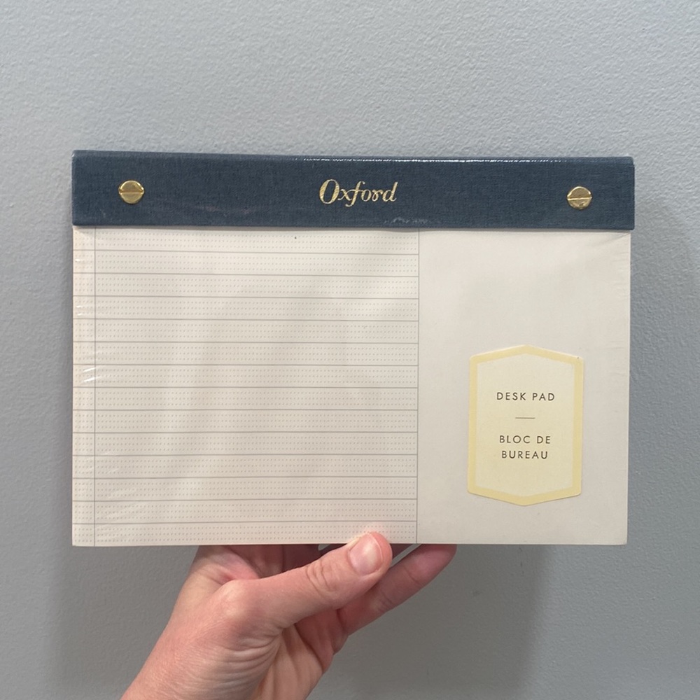 NWT Oxford Desk Pad